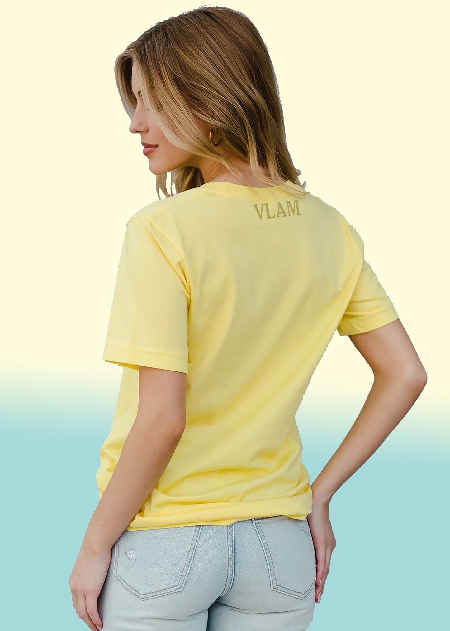 VLAM California Print Women Graphic Tshirt