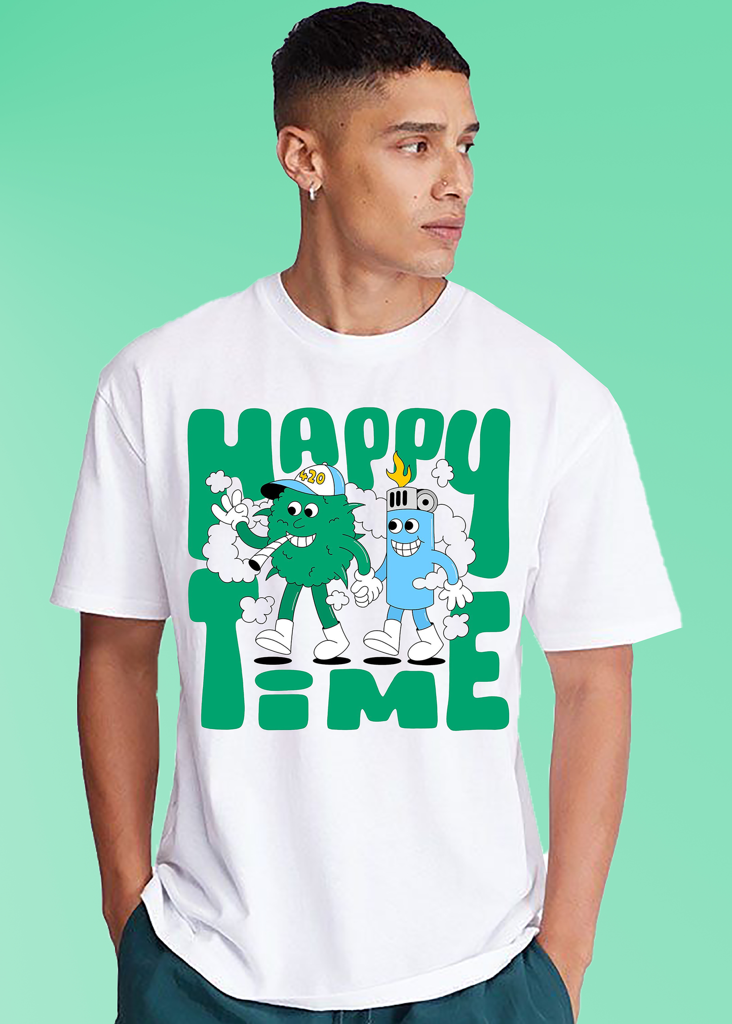VLAM Happy Times Trendy Tshirt