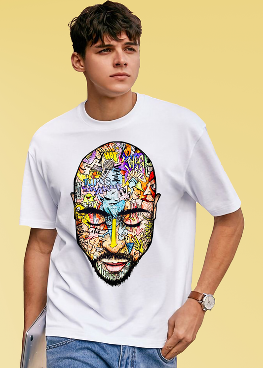 VLAM Hiphop Rapper Tupac T-shirt