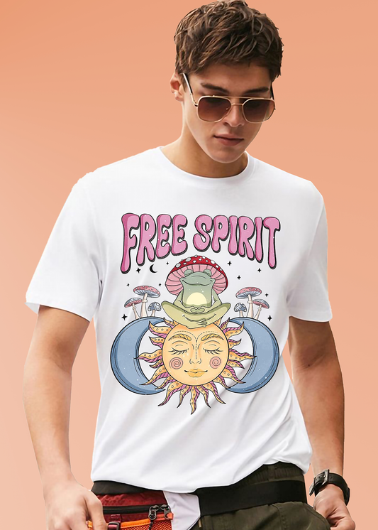 VLAM Free Spirit Graphic Mens T-shirt