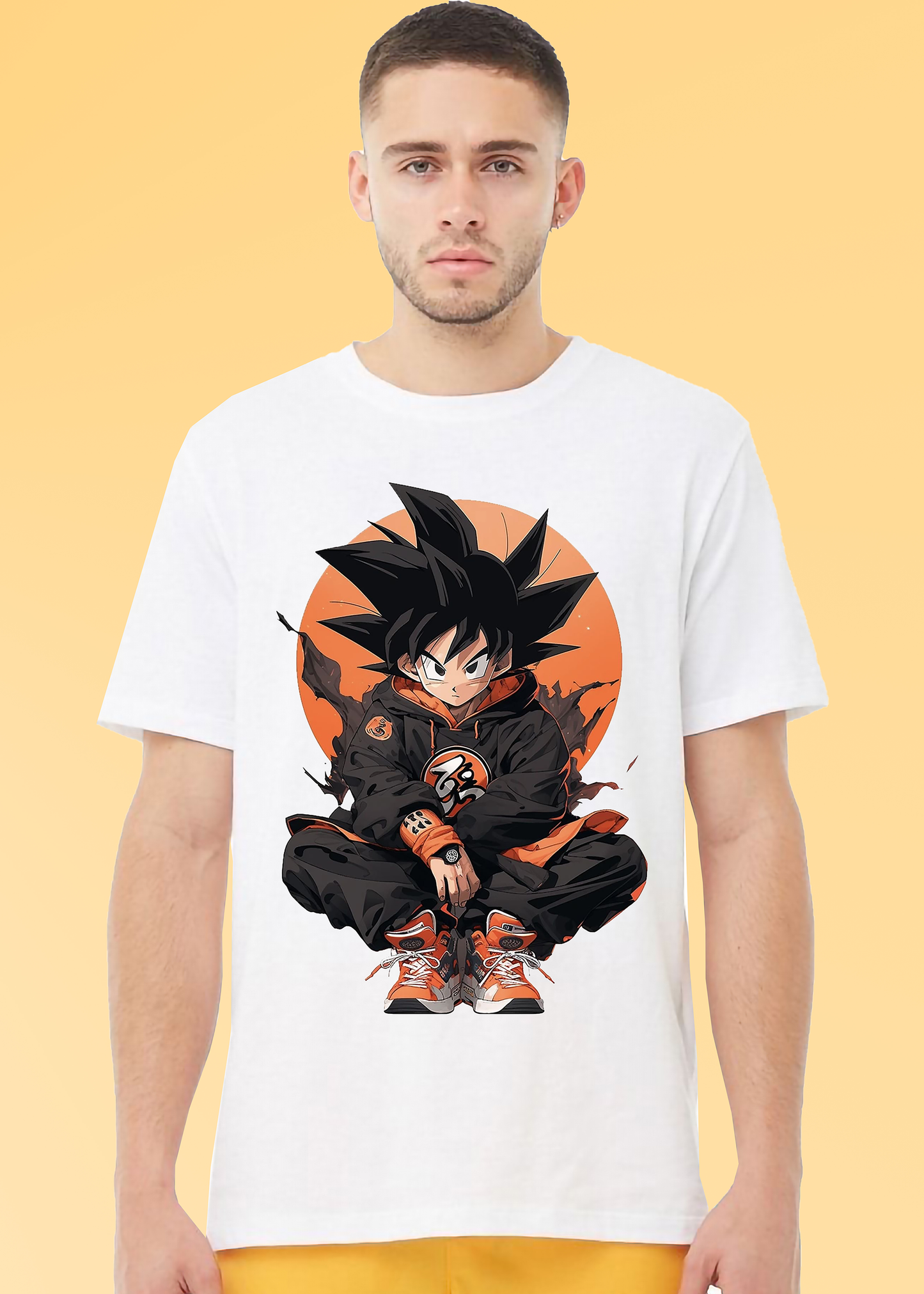 VLAM Mens Goku Anime Tshirt