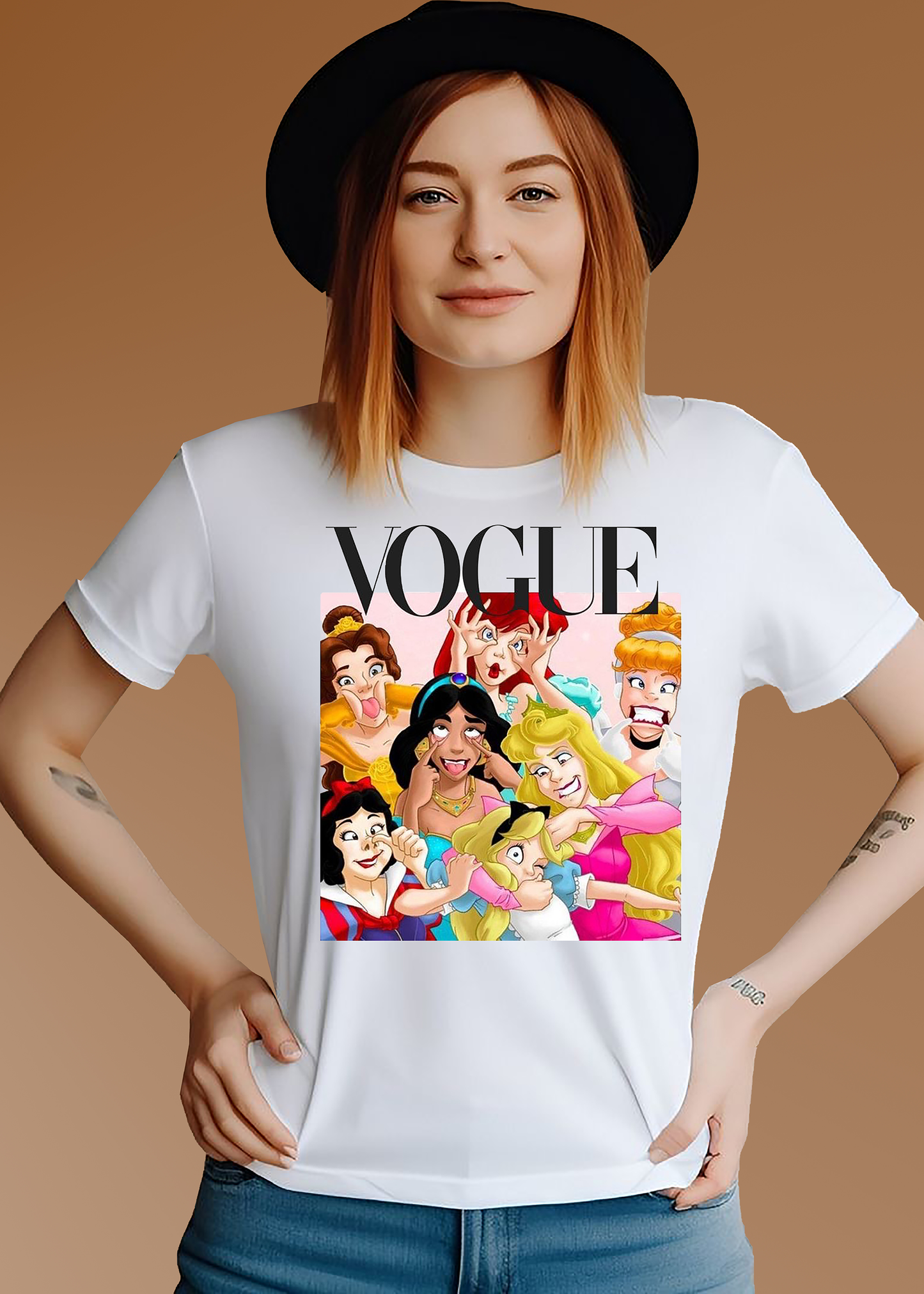 VLAM Princess Print Women Tshirt