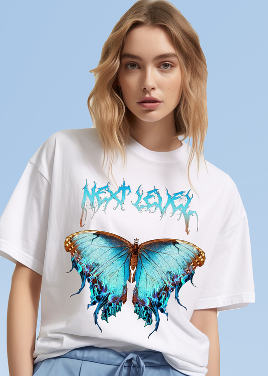 VLAM Next Level Graphic Butterfly Tshirt For Women