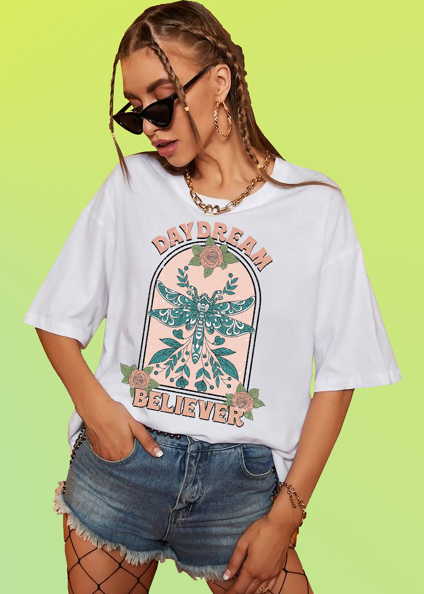 VLAM Believer Graphic Tshirt For Women