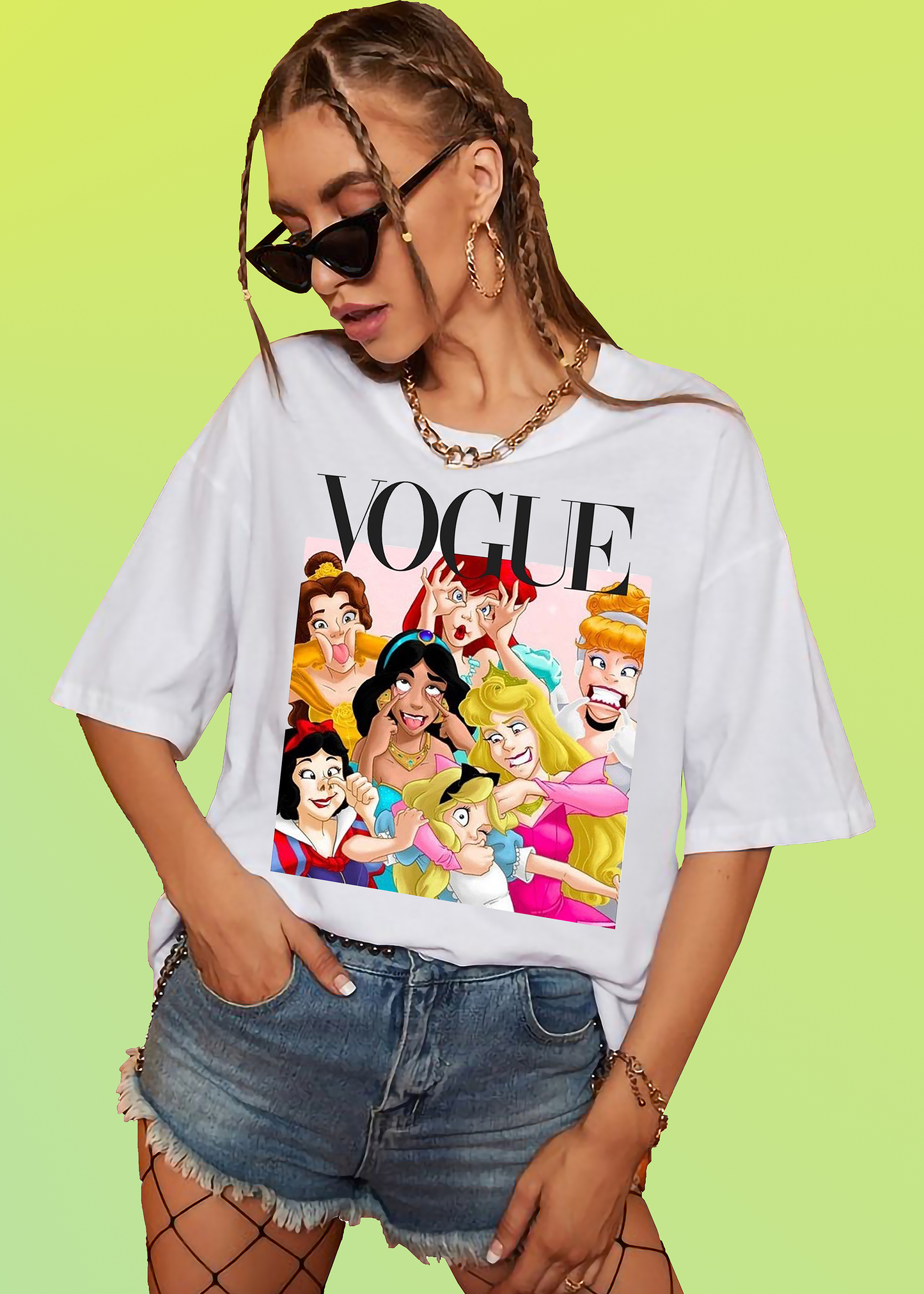 VLAM Princess Print Women Tshirt
