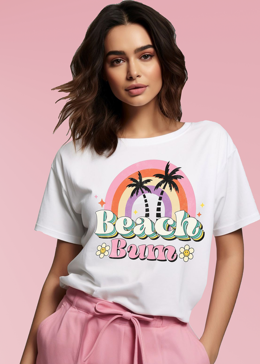 VLAM Womens Beach Bum Graphic Tshirt