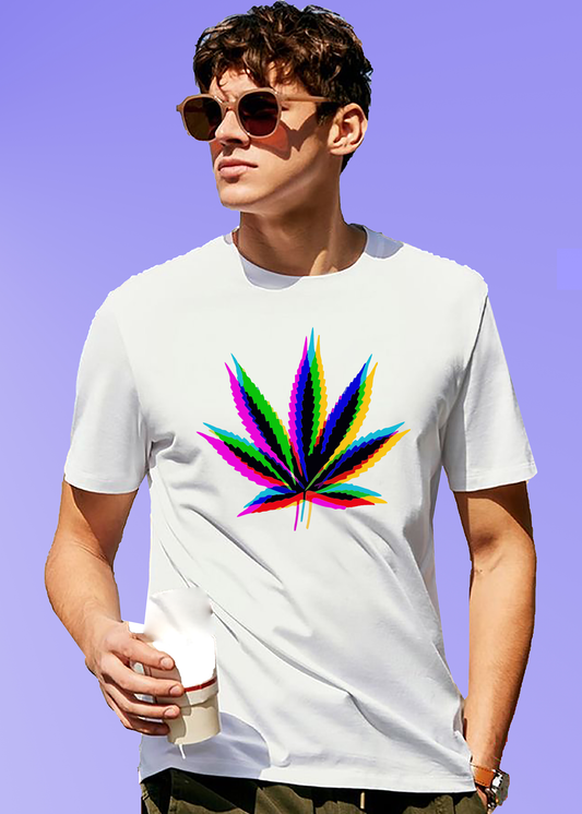 VLAM Dope Weed Leaf Graphic Tshirt