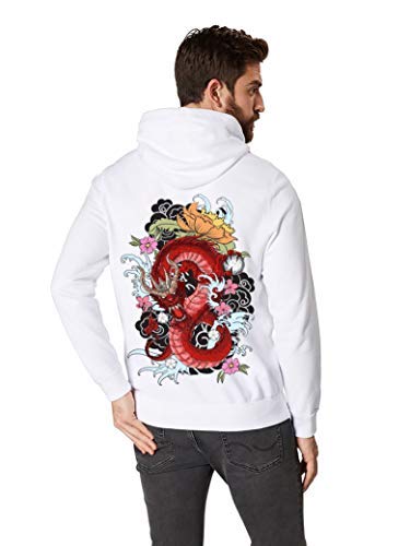 VLAM Red Dragon Graphic Unisex Hoodie
