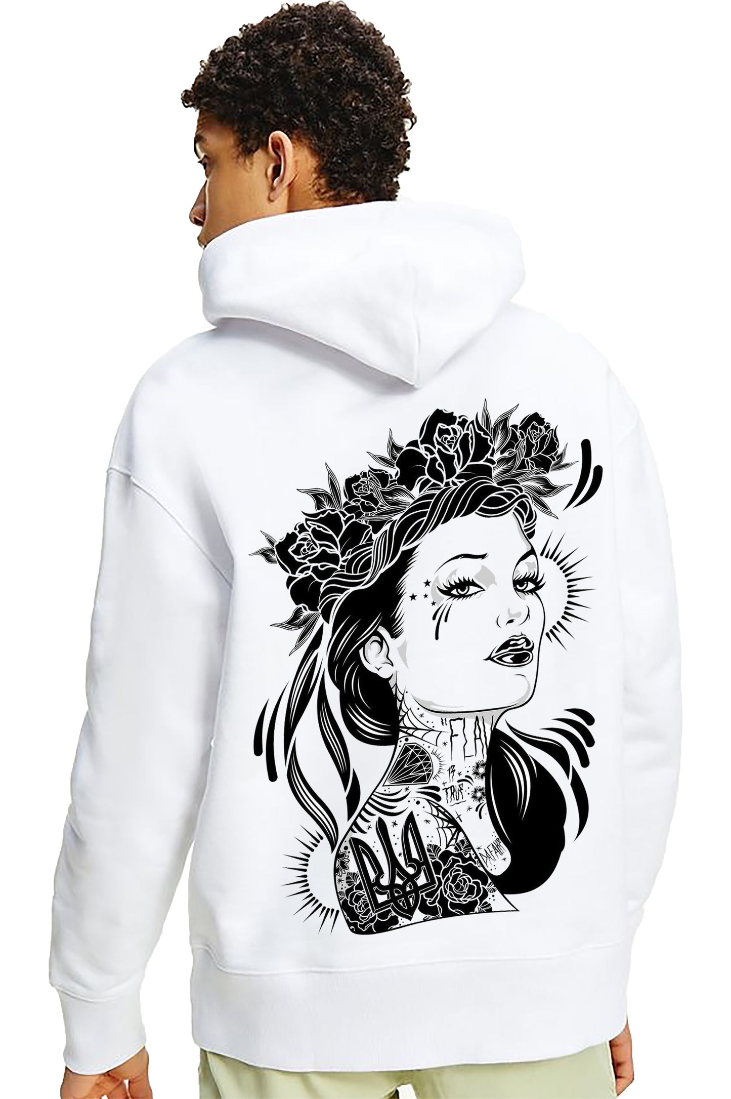 VLAM Vintage Girl Art Unisex Hoodie