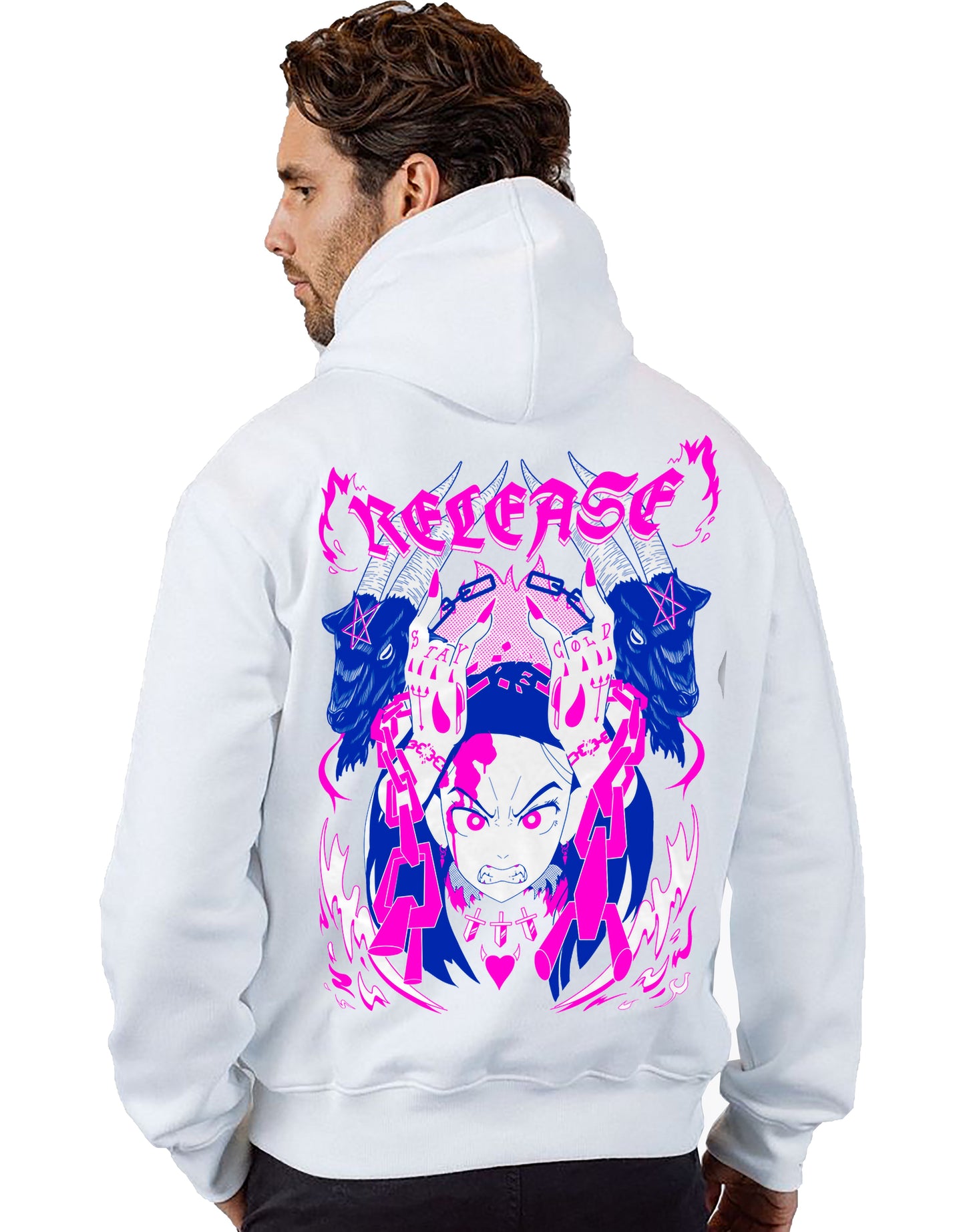 VLAM Release Unisex Anime Hoodie