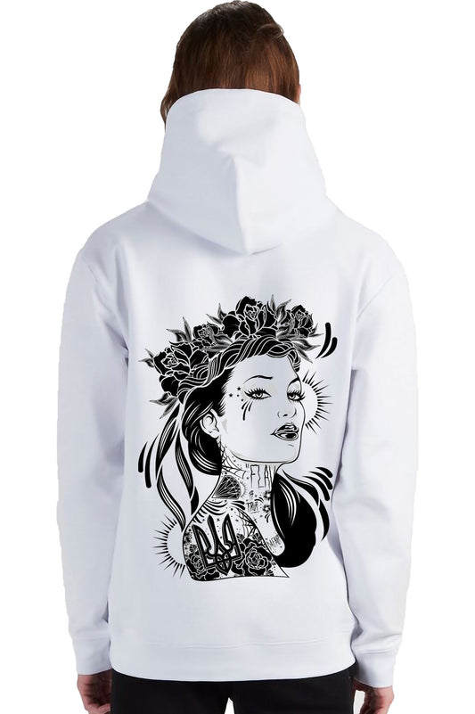 VLAM Vintage Girl Art Unisex Hoodie