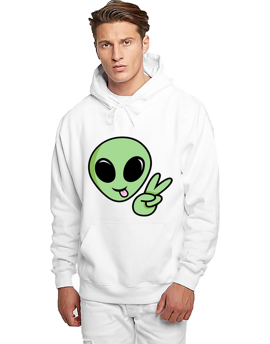 VLAM Peace out Alien Unisex Hoodie