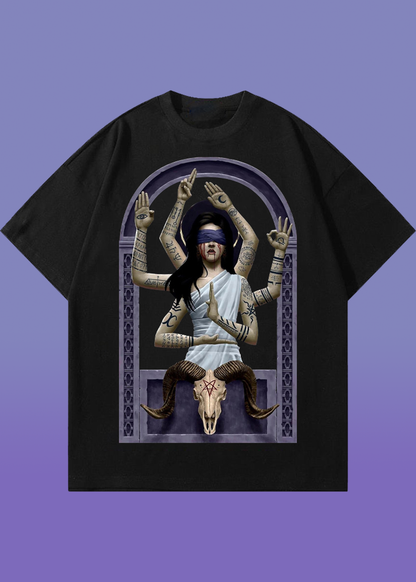 VLAM Dark Art Unisex Oversized Tshirt