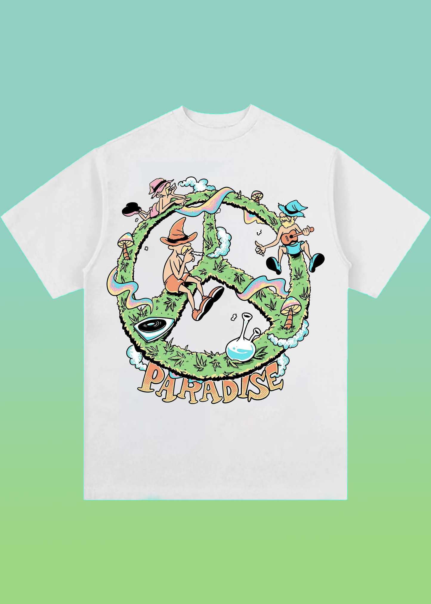 VLAM Peace Paradise Oversized Tshirt