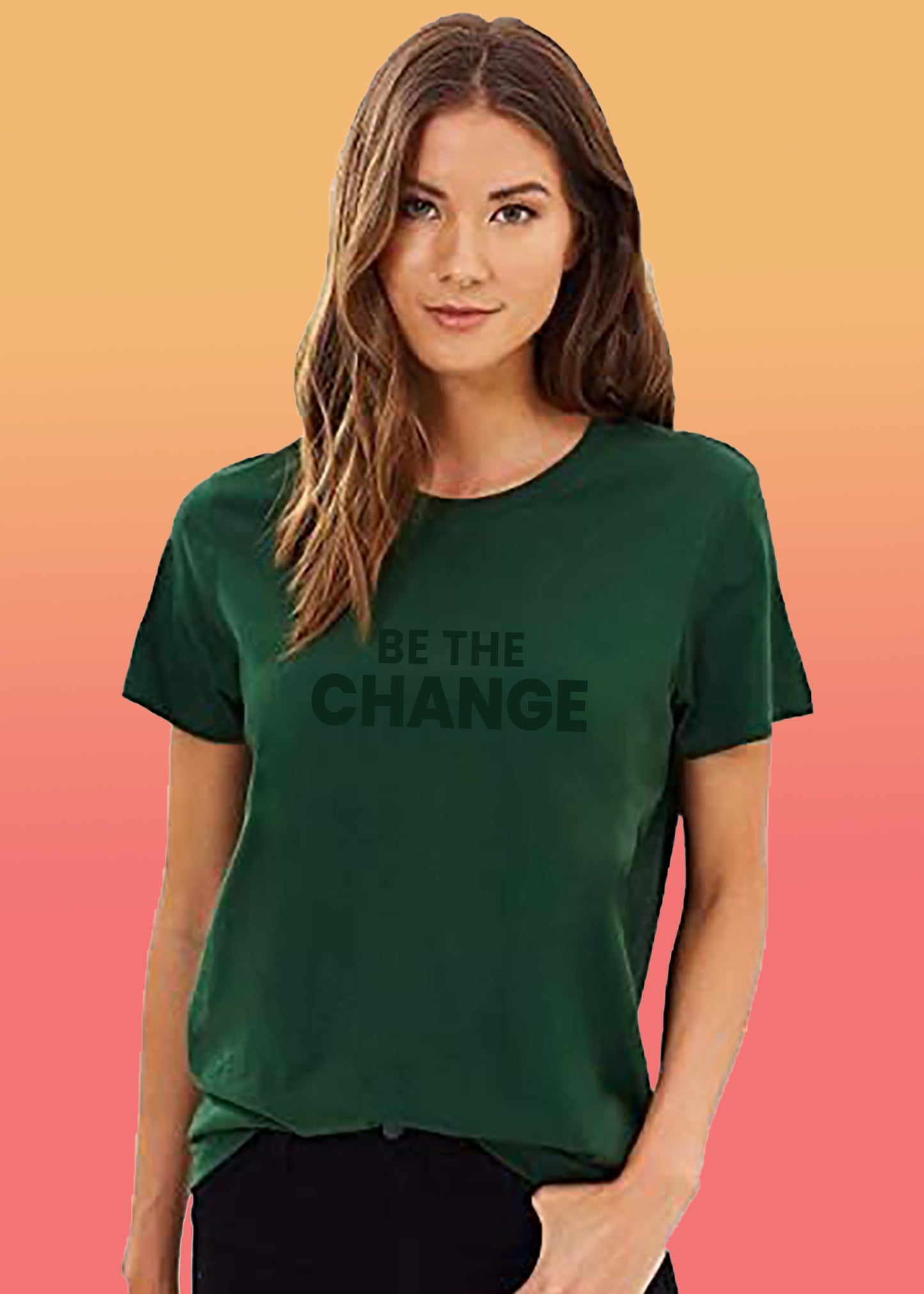 VLAM Be The Change Women Tshirt