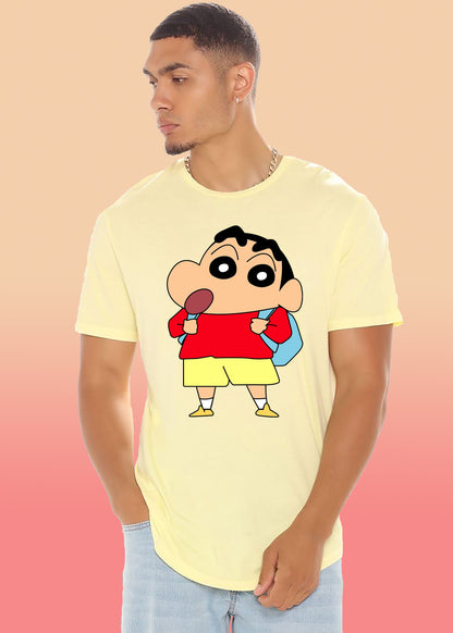 VLAM Shinchan Print Cartoon T-shirt