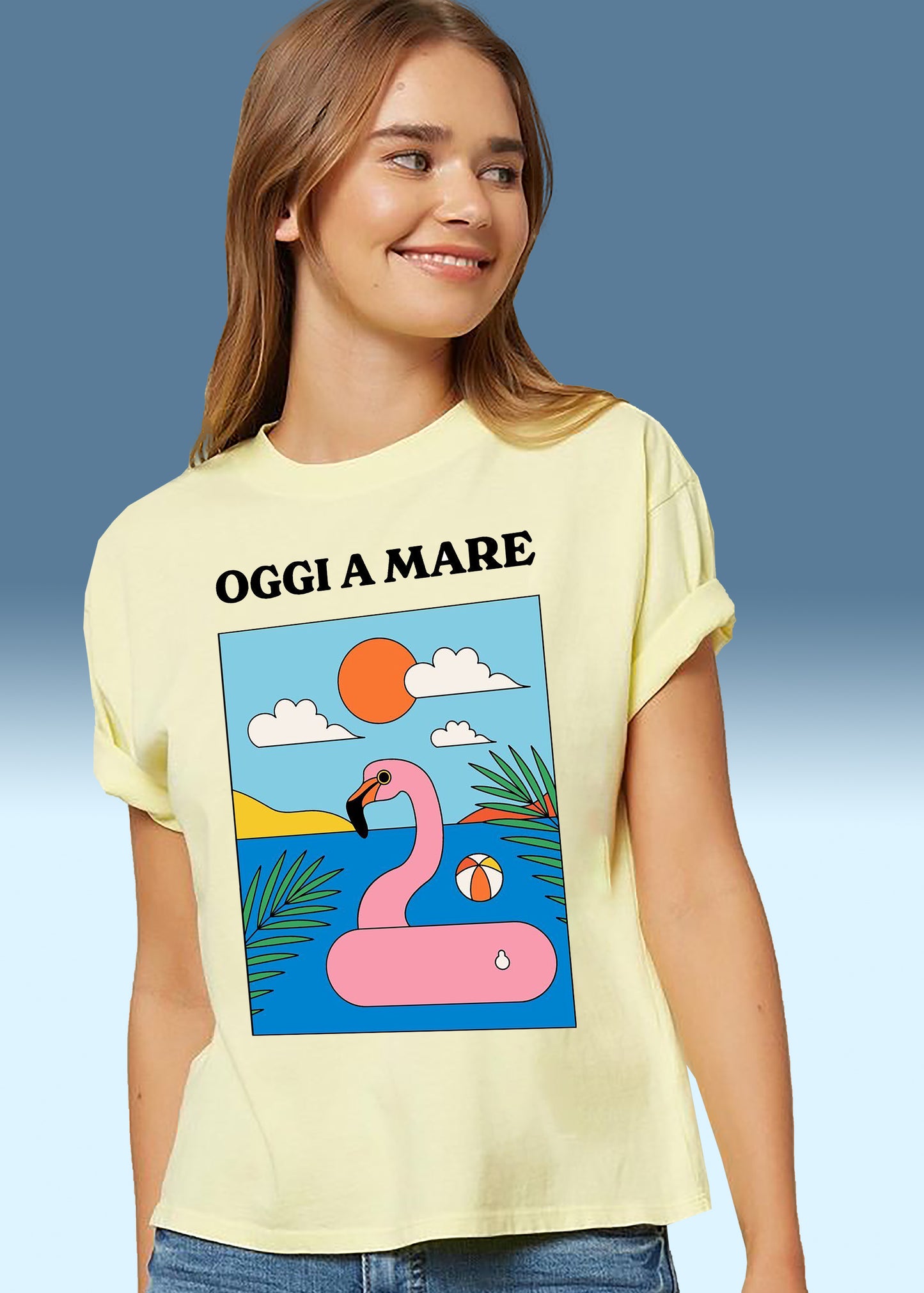 VLAM Nature Art Graphic Womens T-shirt