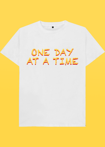 VLAM One Day At A Time Unisex Regular Fit Tshirt