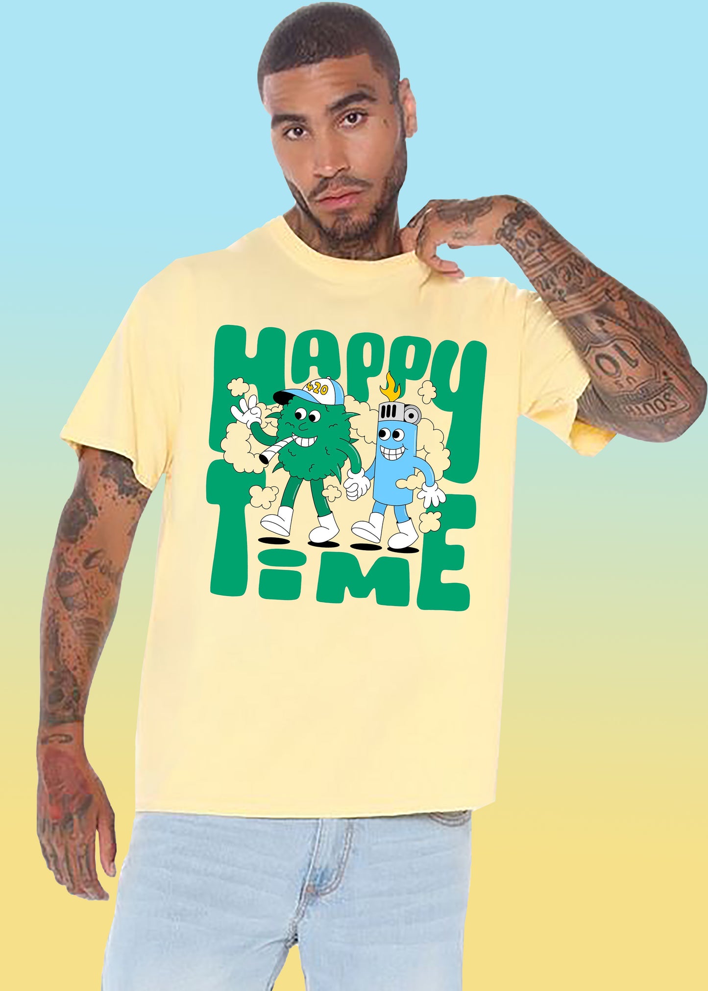 VLAM Happy Times Trendy Tshirt