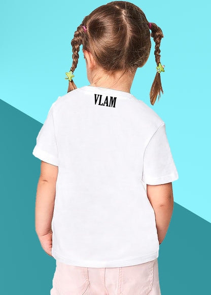 VLAM Anti Social Butterfly Printed Girls Tshirt