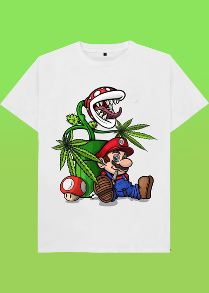 VLAM Mario Cartoon Regular Fit Unisex Tshirt