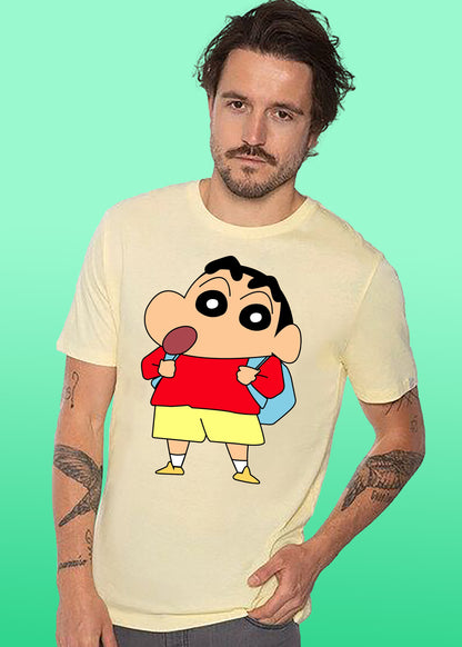 VLAM Shinchan Print Cartoon T-shirt