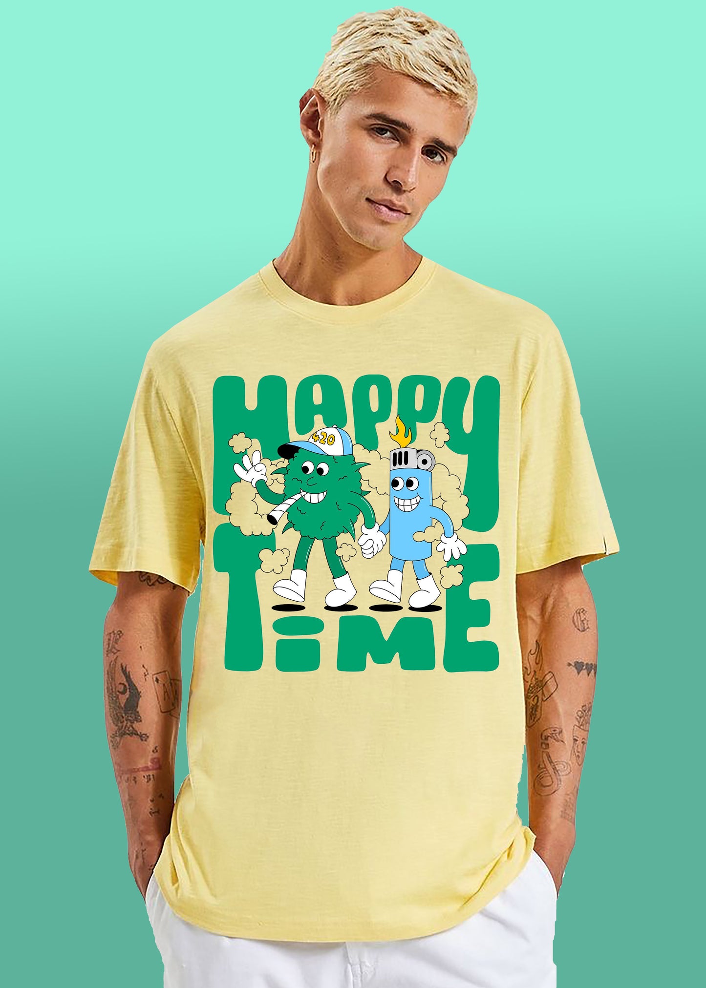 VLAM Happy Times Trendy Tshirt