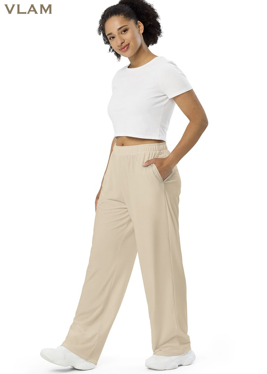 VLAM Solid Beige Unisex Pant