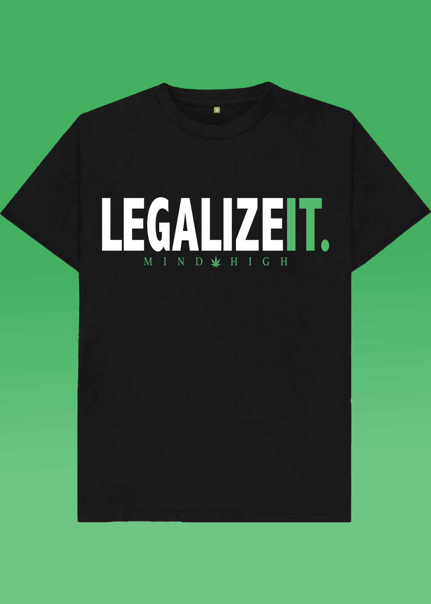 VLAM Legalize It Regular Fit Unisex Tshirt