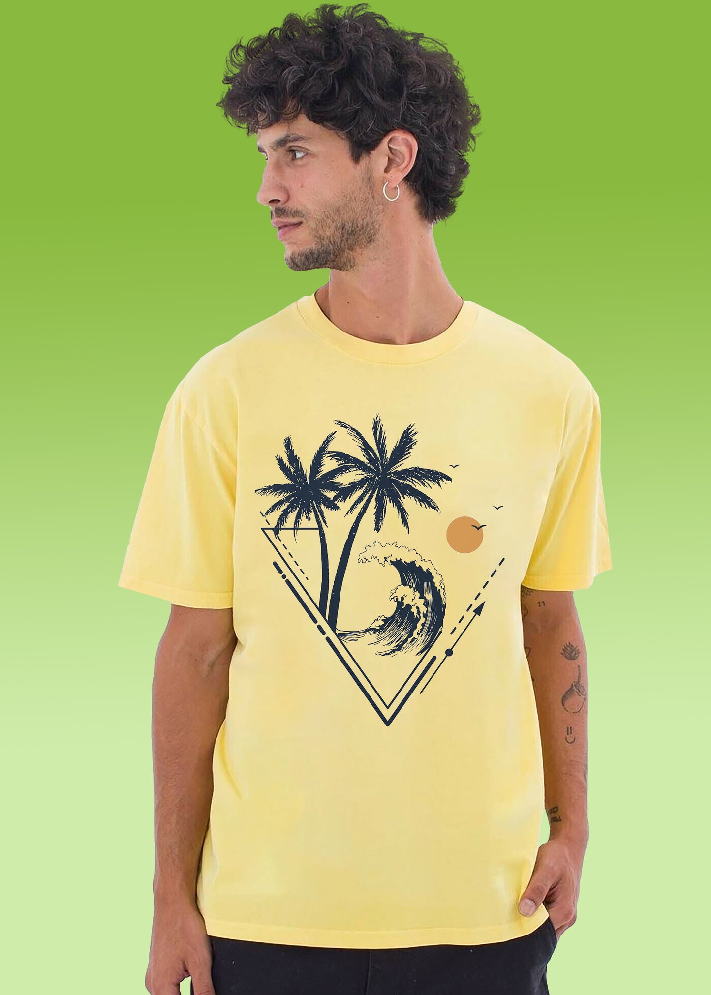 VLAM Surf Wave Beach Vibes T-shirt