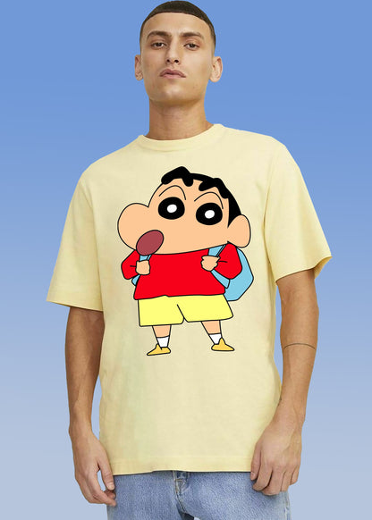 VLAM Shinchan Print Cartoon T-shirt