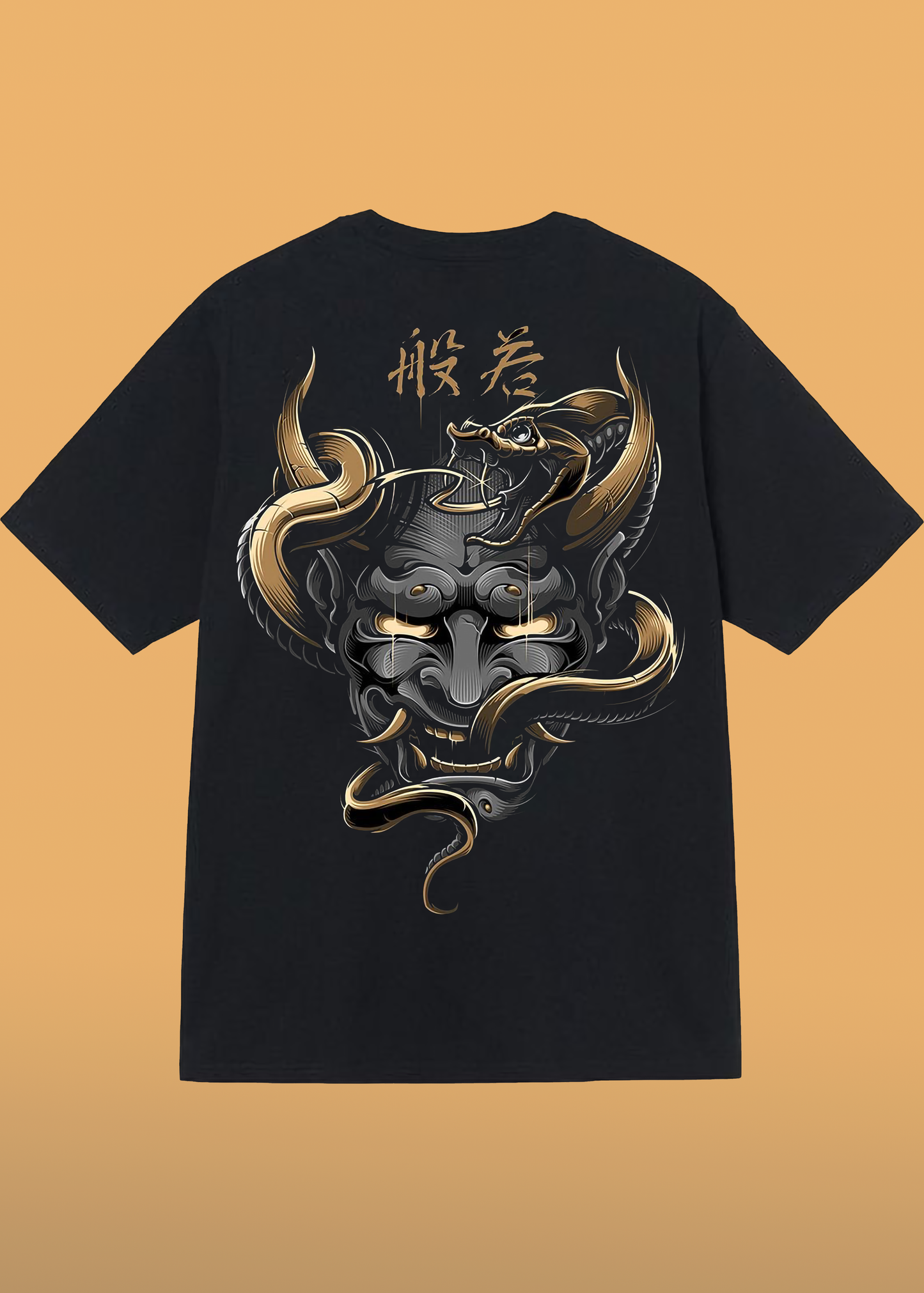 VLAM Demon Regular Fit Back Print Tshirt