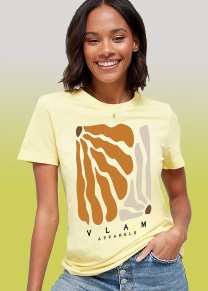 VLAM Women Aesthetic Art Tshirt