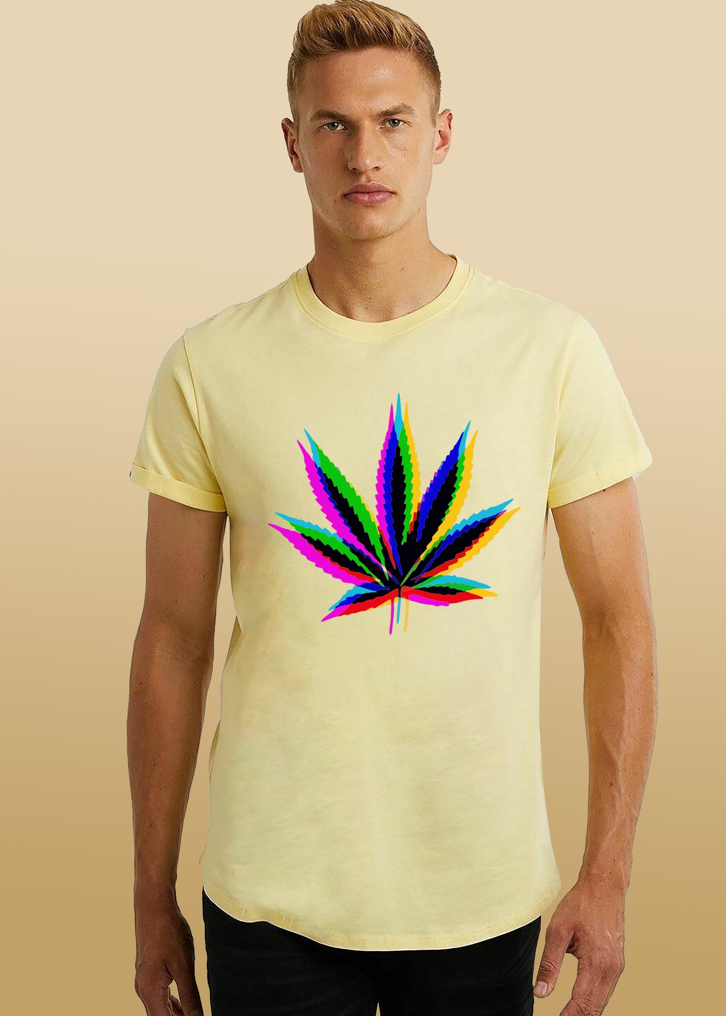 VLAM Dope Weed Leaf Graphic Tshirt