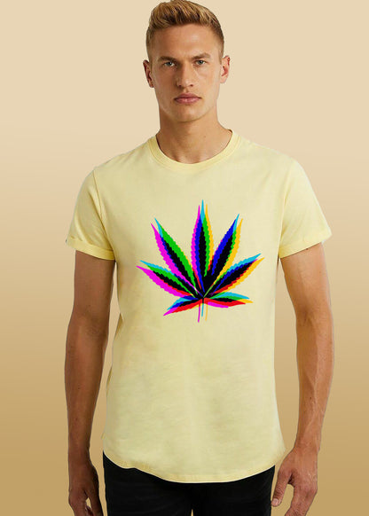 VLAM Dope Weed Leaf Graphic Tshirt