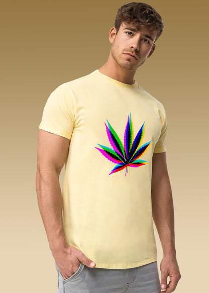 VLAM Dope Weed Leaf Graphic Tshirt