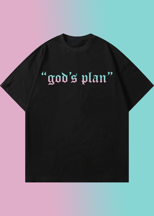 VLAM Gods Plan Unisex Oversized Tshirt