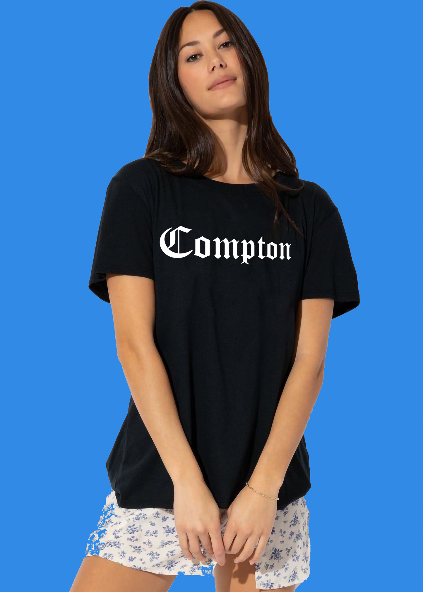VLAM Regular Fit Compton Unisex Tshirt