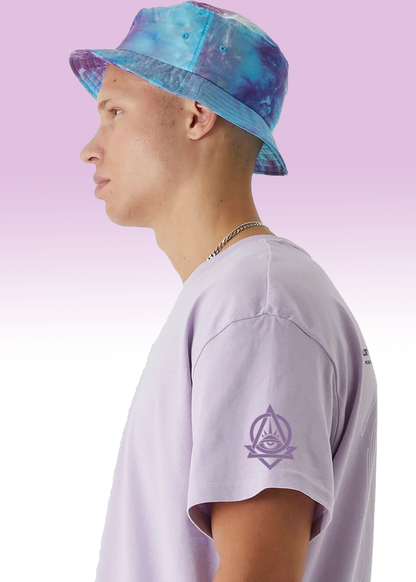 VLAM Regular Fit Onion Pink Solid Tshirt