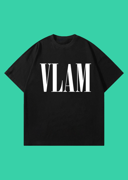 VLAM Roaring Lion Unisex  Back Print Oversized Tshirt
