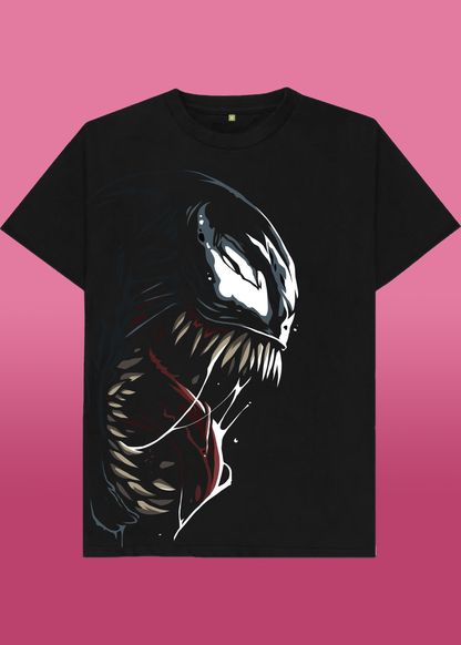 VLAM Regular Fit Venom Unisex Tshirt