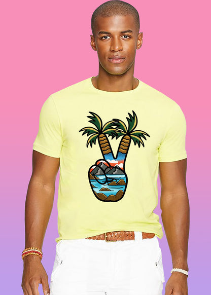VLAM Tropical Peace Graphic Tshirt