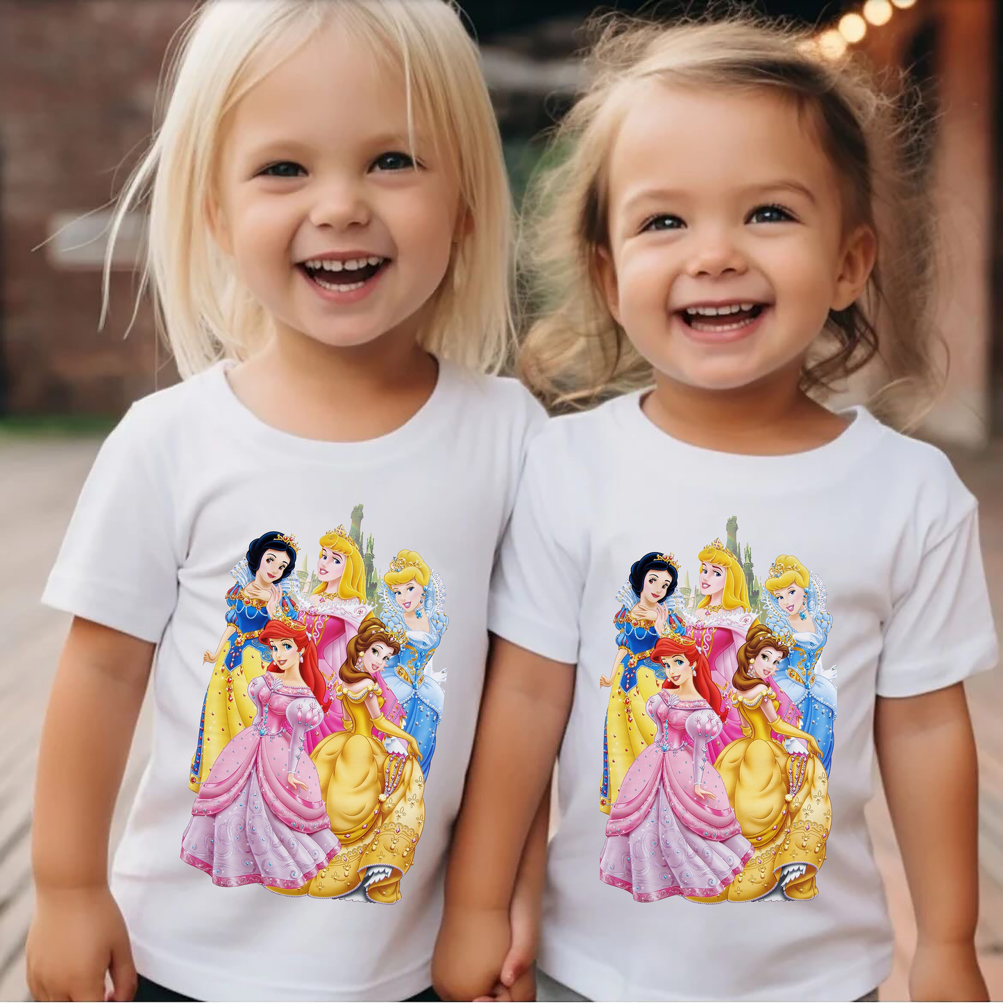 VLAM Princess Print Graphic Kids Tshirt