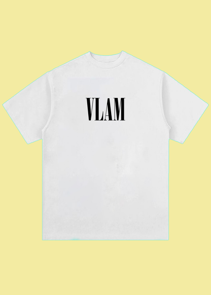 VLAM Stay Weird Back Print Women Oversized Tshirt