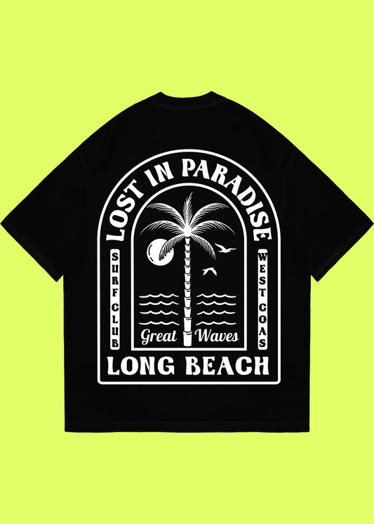 VLAM Lost In Paradise Back Print Unisex Oversized Tshirt
