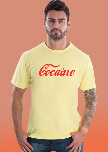 VLAM Cocaine Print Mens T-shirt