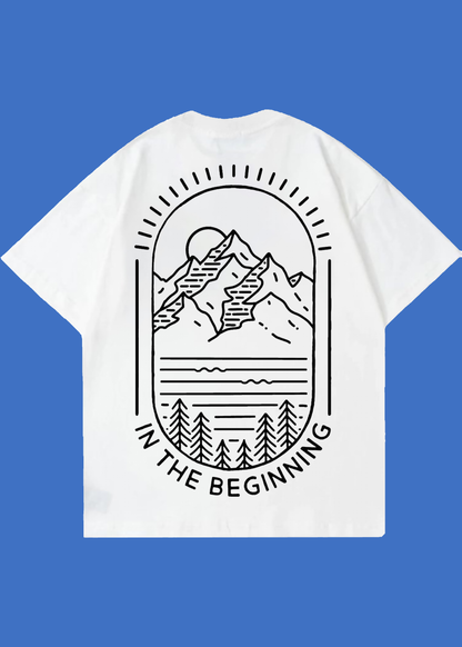 VLAM Nature Art Oversized Tshirt
