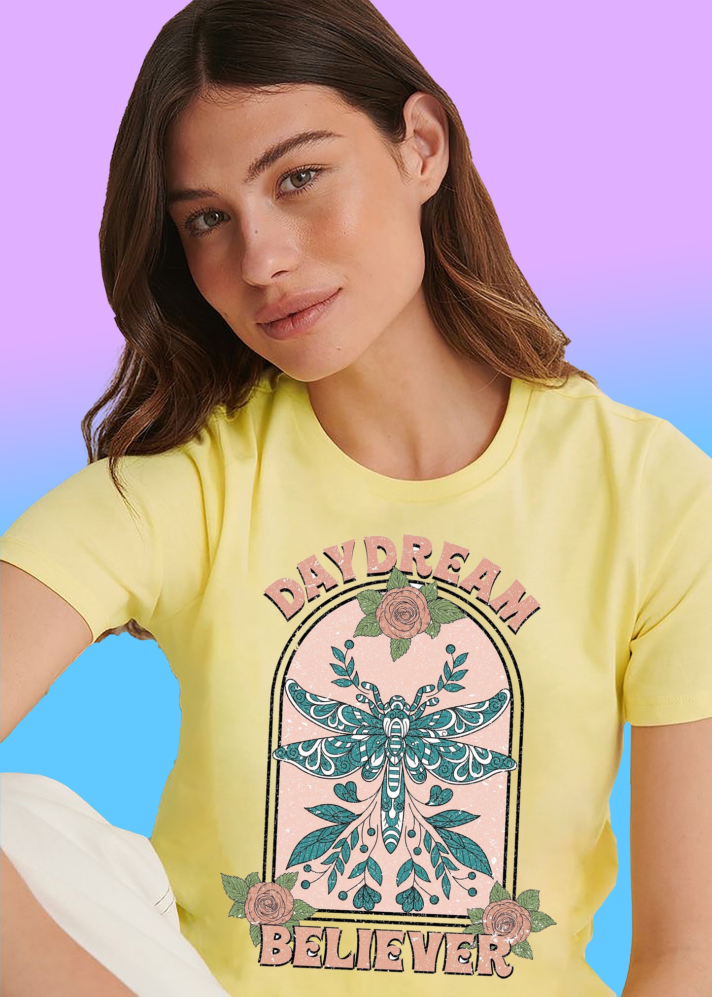VLAM Believer Graphic Tshirt For Women