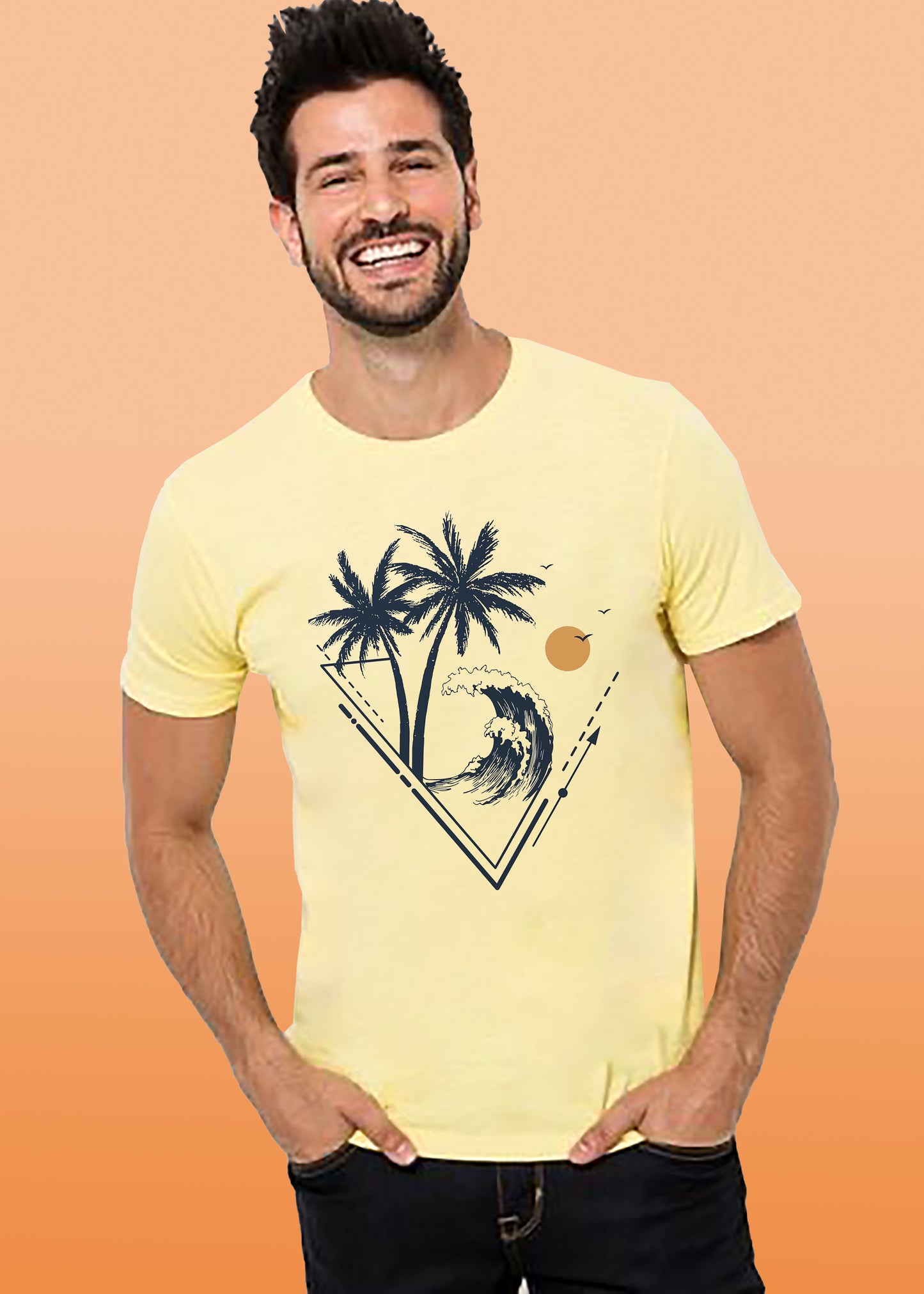 VLAM Surf Wave Beach Vibes T-shirt