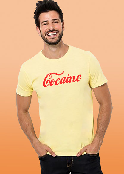 VLAM Cocaine Print Mens T-shirt